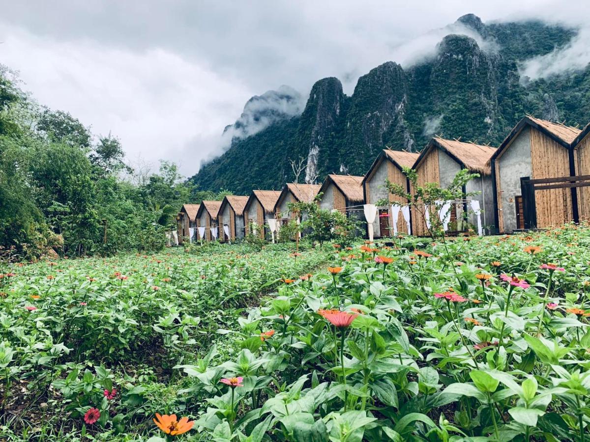 Vangvieng Angsavanh Resort Vang Vieng Dış mekan fotoğraf