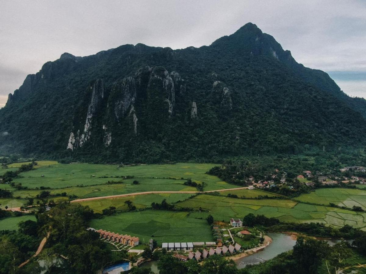Vangvieng Angsavanh Resort Vang Vieng Dış mekan fotoğraf