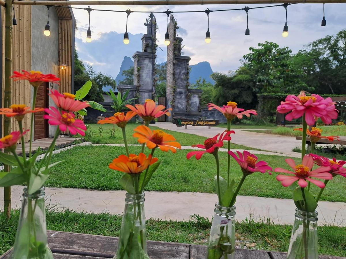 Vangvieng Angsavanh Resort Vang Vieng Dış mekan fotoğraf