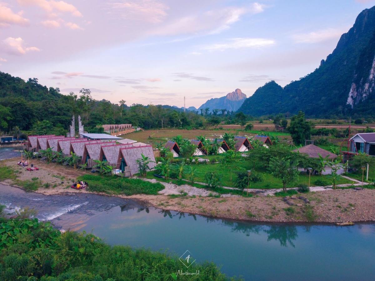Vangvieng Angsavanh Resort Vang Vieng Dış mekan fotoğraf