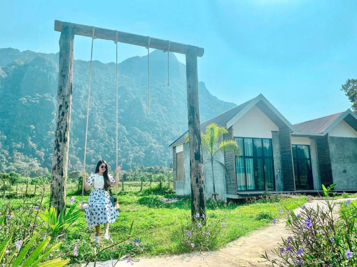 Vangvieng Angsavanh Resort Vang Vieng Dış mekan fotoğraf