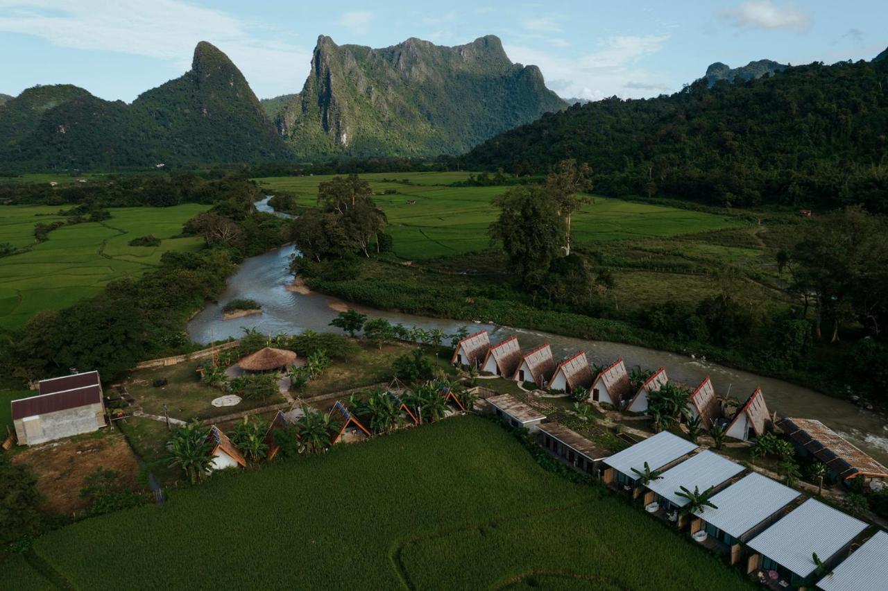 Vangvieng Angsavanh Resort Vang Vieng Dış mekan fotoğraf