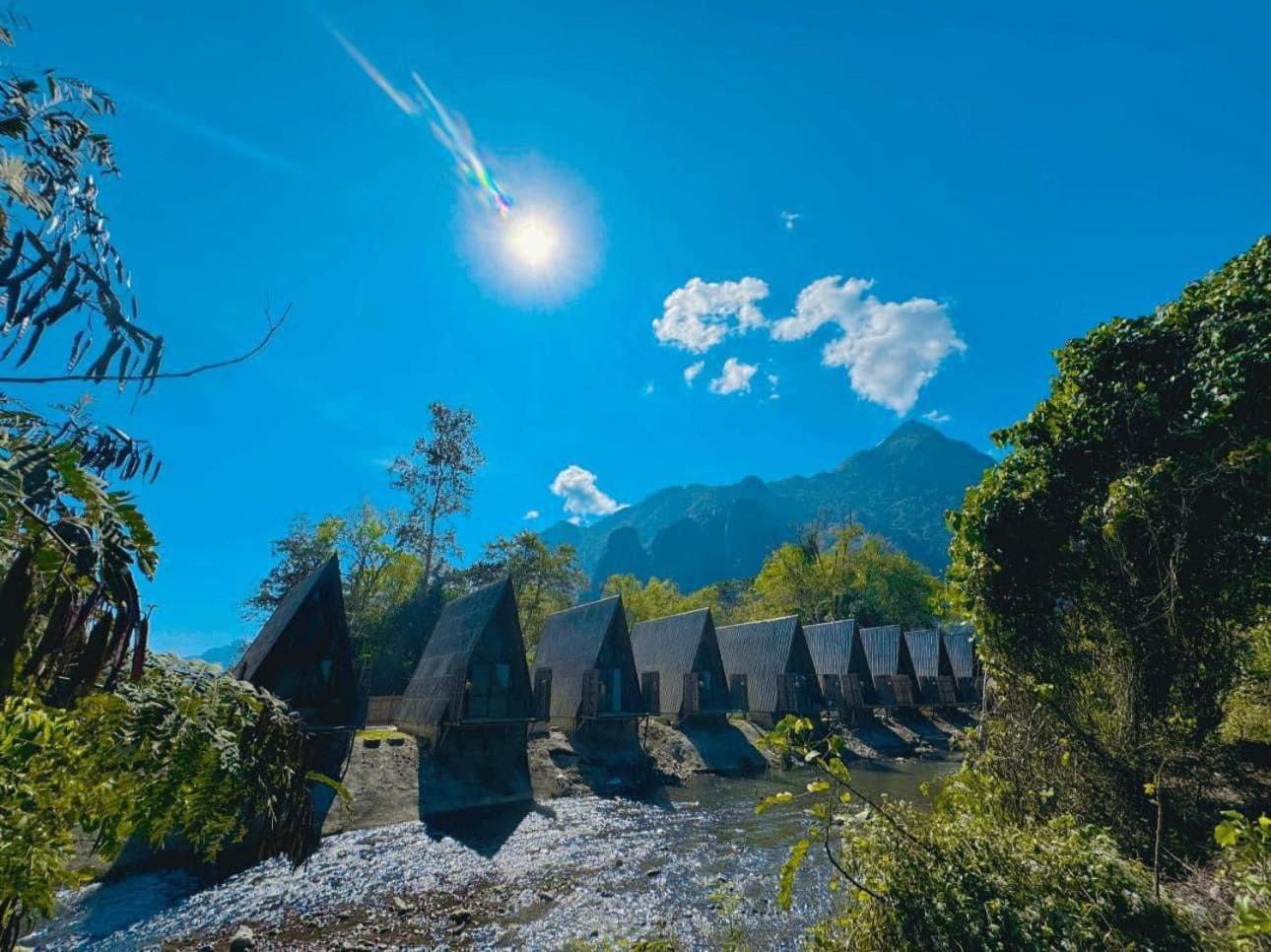 Vangvieng Angsavanh Resort Vang Vieng Dış mekan fotoğraf