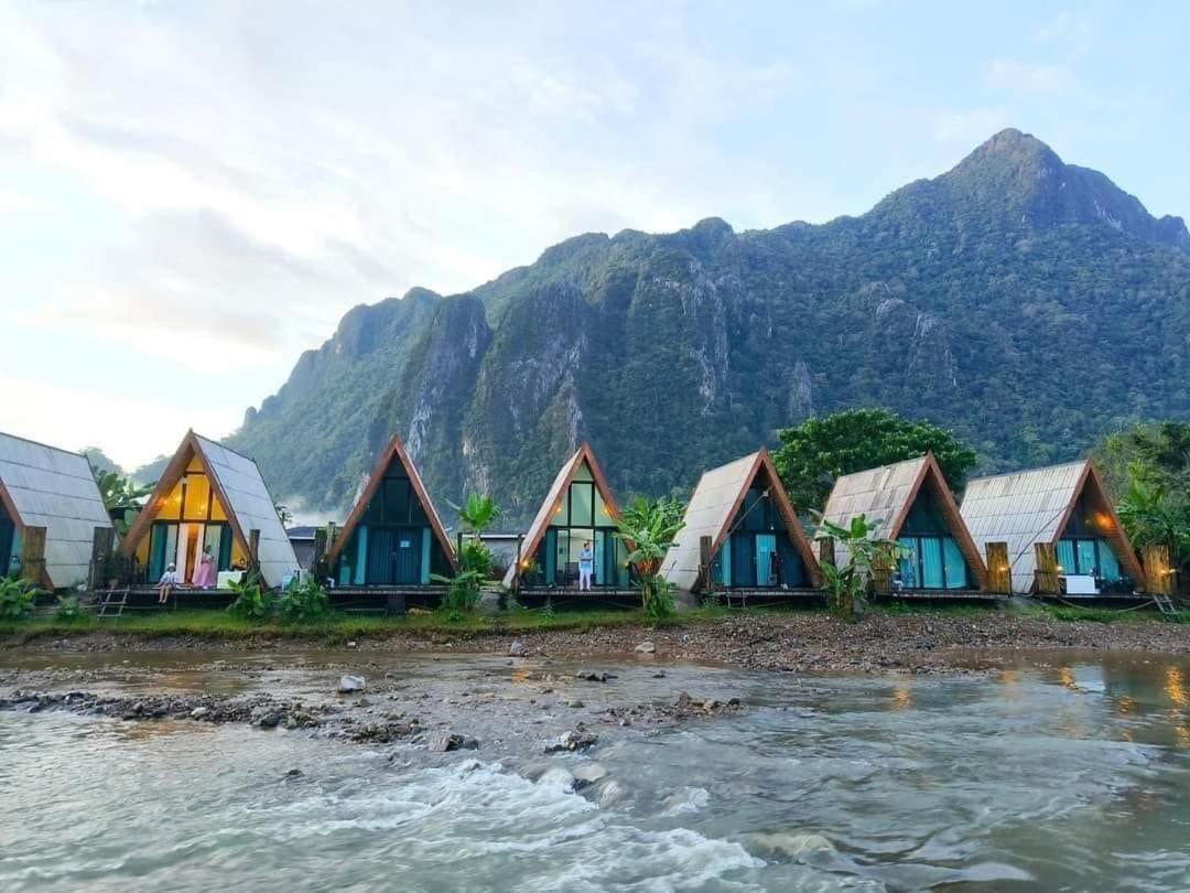 Vangvieng Angsavanh Resort Vang Vieng Dış mekan fotoğraf