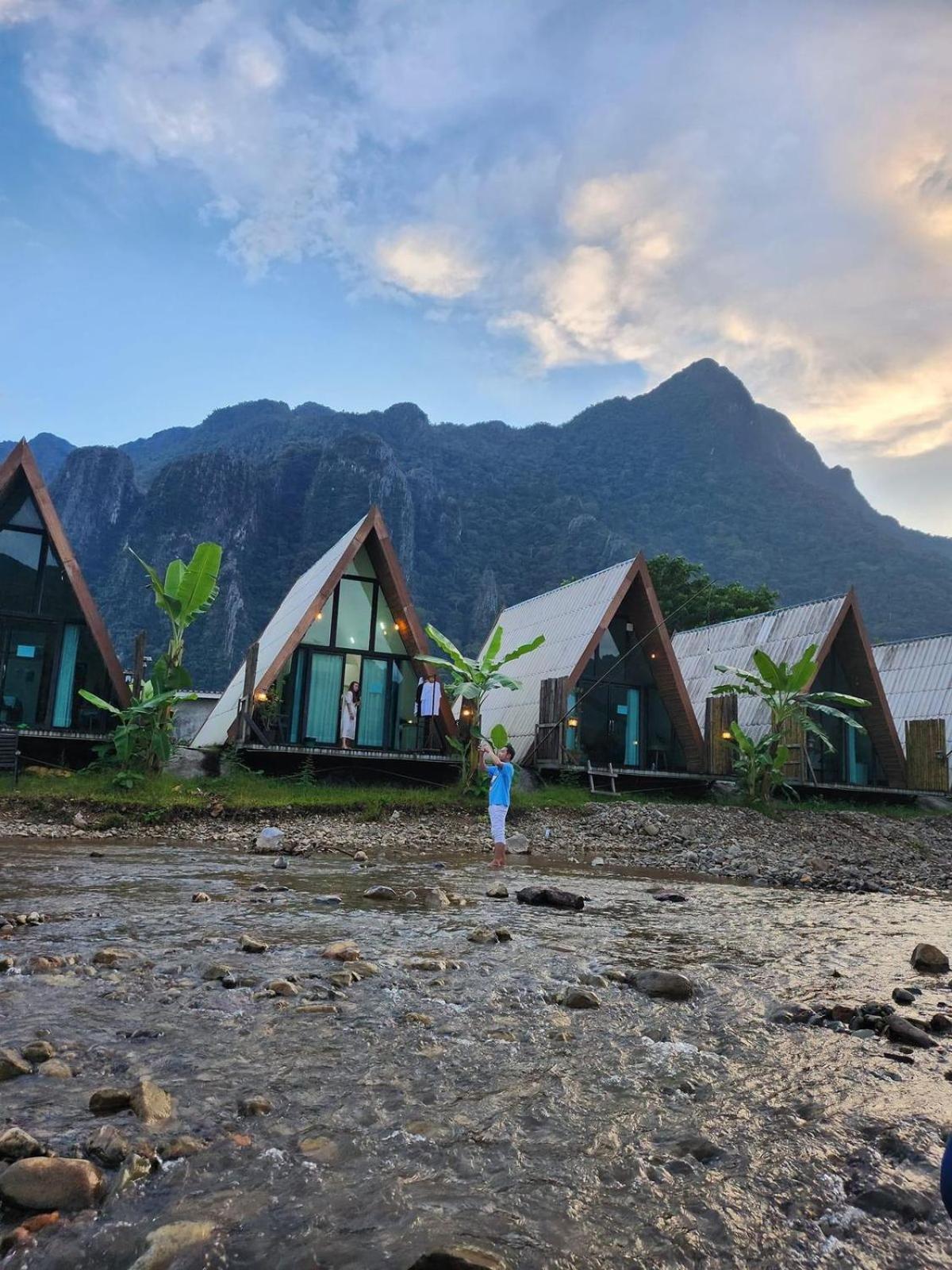 Vangvieng Angsavanh Resort Vang Vieng Dış mekan fotoğraf